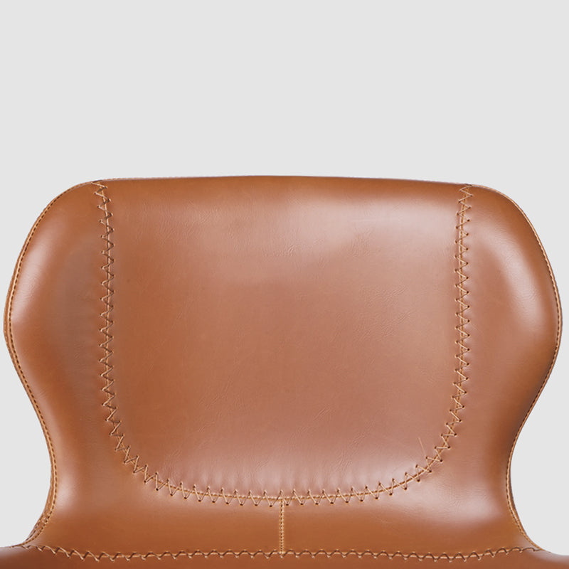 Modern Faux Leather Barstools Adjustable Height Swivel Barstools Clearhalo 'Bar Furniture' 'Bar Stools' 'bar_stools' 'furn' 'furn_bar_stools' 'Furniture' 'Kitchen & Dining Furniture' 7015595