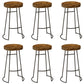 Modern Solid Wood Dining Stools Backless Barstools with Footrest 6 Piece Set Clearhalo 'Bar Furniture' 'Bar Stools' 'bar_stools' 'furn' 'furn_bar_stools' 'Furniture' 'Kitchen & Dining Furniture' 7015697