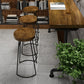 Modern Solid Wood Dining Stools Backless Barstools with Footrest Clearhalo 'Bar Furniture' 'Bar Stools' 'bar_stools' 'furn' 'furn_bar_stools' 'Furniture' 'Kitchen & Dining Furniture' 7015698
