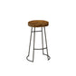 Modern Solid Wood Dining Stools Backless Barstools with Footrest Clearhalo 'Bar Furniture' 'Bar Stools' 'bar_stools' 'furn' 'furn_bar_stools' 'Furniture' 'Kitchen & Dining Furniture' 7015700