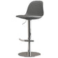 Industrial Backrest Rotatable Counter Stool Iron Cafe Bar Stool with Cushion and Pedal Clearhalo 'Bar Furniture' 'Bar Stools' 'bar_stools' 'furn' 'furn_bar_stools' 'Furniture' 'Kitchen & Dining Furniture' 7016052