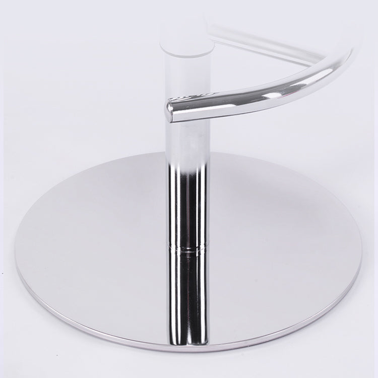 Industrial Backrest Rotatable Counter Stool Iron Cafe Bar Stool with Cushion and Pedal Clearhalo 'Bar Furniture' 'Bar Stools' 'bar_stools' 'furn' 'furn_bar_stools' 'Furniture' 'Kitchen & Dining Furniture' 7016056