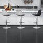 Industrial Backrest Rotatable Counter Stool Iron Cafe Bar Stool with Cushion and Pedal Clearhalo 'Bar Furniture' 'Bar Stools' 'bar_stools' 'furn' 'furn_bar_stools' 'Furniture' 'Kitchen & Dining Furniture' 7016060