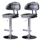 Tabouret de barre de hauteur réglable pivotant tabouret de bar en fer industriel avec repose-pied