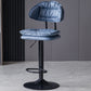 Tabouret de barre de hauteur réglable pivotant tabouret de bar en fer industriel avec repose-pied