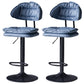 Tabouret de barre de hauteur réglable pivotant tabouret de bar en fer industriel avec repose-pied