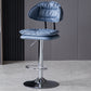 Tabouret de barre de hauteur réglable pivotant tabouret de bar en fer industriel avec repose-pied