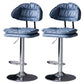 Tabouret de barre de hauteur réglable pivotant tabouret de bar en fer industriel avec repose-pied
