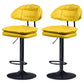 Tabouret de barre de hauteur réglable pivotant tabouret de bar en fer industriel avec repose-pied