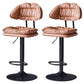 Tabouret de barre de hauteur réglable pivotant tabouret de bar en fer industriel avec repose-pied