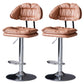 Tabouret de barre de hauteur réglable pivotant tabouret de bar en fer industriel avec repose-pied