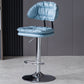 Tabouret de barre de hauteur réglable pivotant tabouret de bar en fer industriel avec repose-pied
