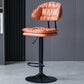 Tabouret de barre de hauteur réglable pivotant tabouret de bar en fer industriel avec repose-pied