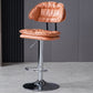 Tabouret de barre de hauteur réglable pivotant tabouret de bar en fer industriel avec repose-pied