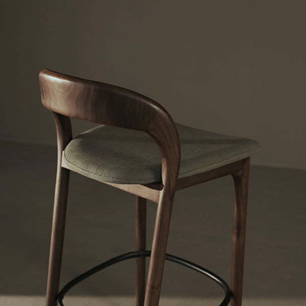 腰が腰に沿って産業バーの高さの腕のないスツール