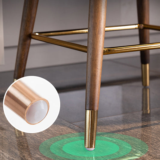 Solid Wood Counter Stools Industrial Fabric Counter Stools with Low Back