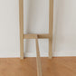 Modern Style Solid Wood Bar Table Natural Colour Fixed Bistro Bar Desk for Living Room
