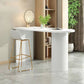 Modern Solid Wood Bar Table Living Room Fixed Bistro Bar Desk Clearhalo 'Bar Furniture' 'Bar Tables' 'bar_tables' 'furn' 'furn_bar_tables' 'Furniture' 'Kitchen & Dining Furniture' 7016891