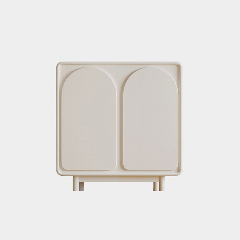 Tavolo da sideboard in legno a buffet in stile contemporaneo con armadi