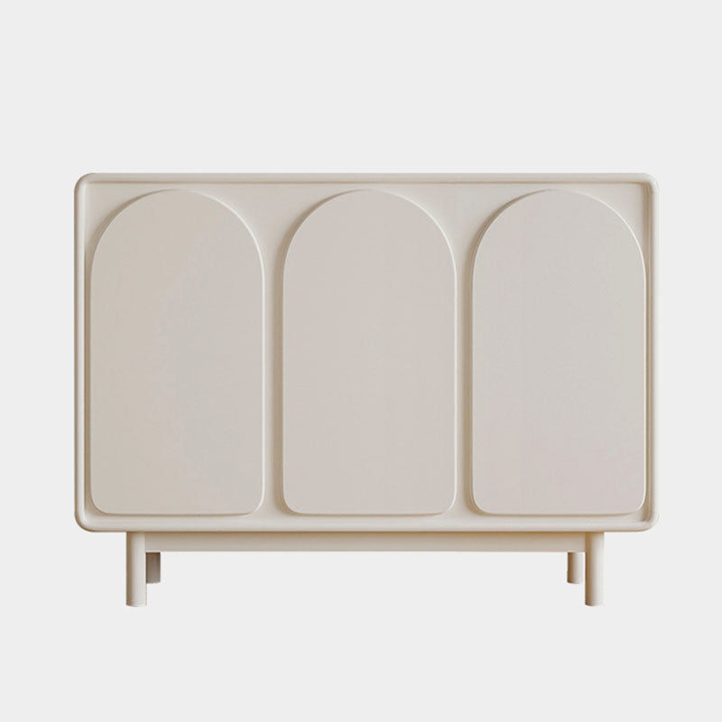 Tavolo da sideboard in legno a buffet in stile contemporaneo con armadi