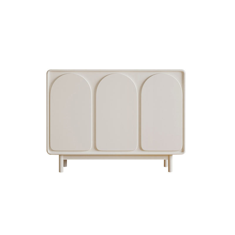 Tavolo da sideboard in legno a buffet in stile contemporaneo con armadi