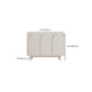 Tavolo da sideboard in legno a buffet in stile contemporaneo con armadi