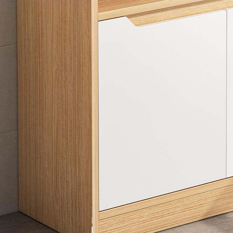 Glam Dining Buffet Wood Buffet Server with Drawers and Cabinets Clearhalo 'buffet_sideboard' 'Buffets & Sideboards' 'furn' 'furn_buffet_sideboard' 'Furniture' 'Kitchen & Dining Furniture' 7017249