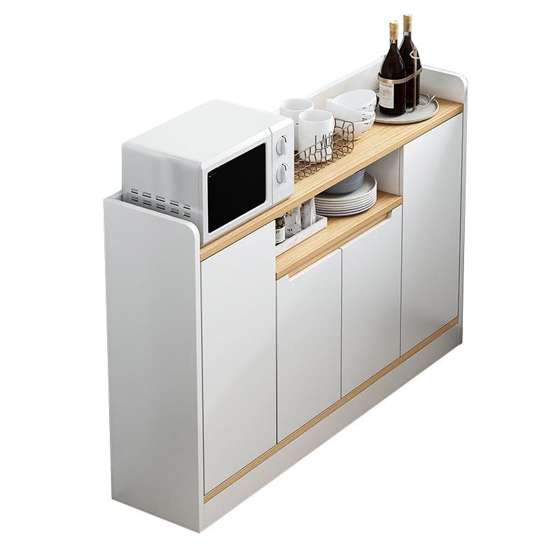 Glam Dining Buffet Wood Buffet Server with Drawers and Cabinets Clearhalo 'buffet_sideboard' 'Buffets & Sideboards' 'furn' 'furn_buffet_sideboard' 'Furniture' 'Kitchen & Dining Furniture' 7017260