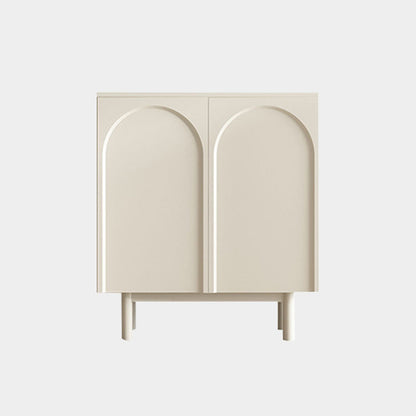 Tavolo di sideboard in stile contemporaneo a buffet in legno con armadi