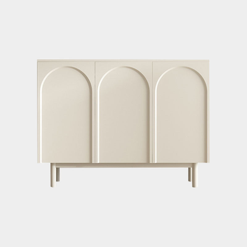 Tavolo di sideboard in stile contemporaneo a buffet in legno con armadi