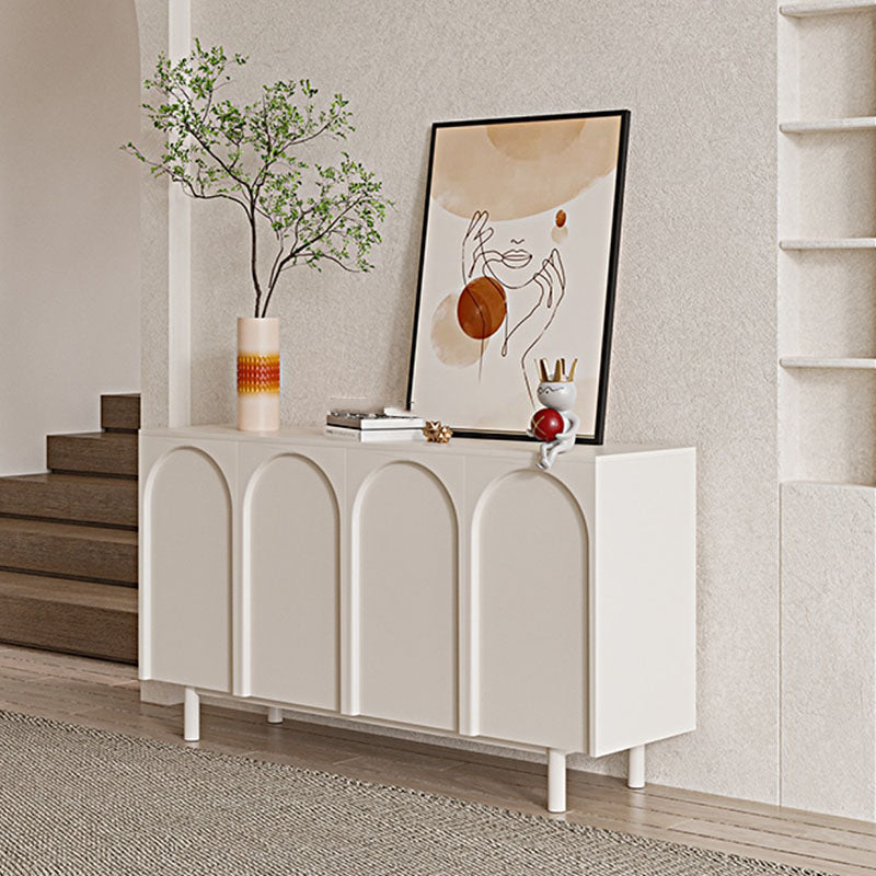 Tavolo di sideboard in stile contemporaneo a buffet in legno con armadi