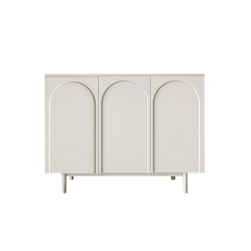 Tavolo di sideboard in stile contemporaneo a buffet in legno con armadi