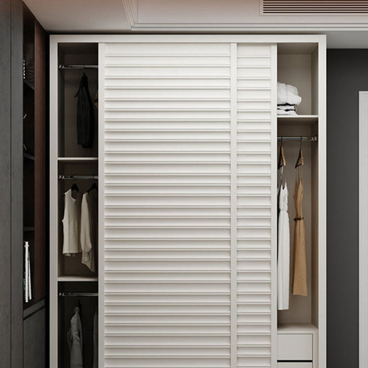 Wooden Wardrobe Traditional Style Wardrobe Cabinet for Bedroom