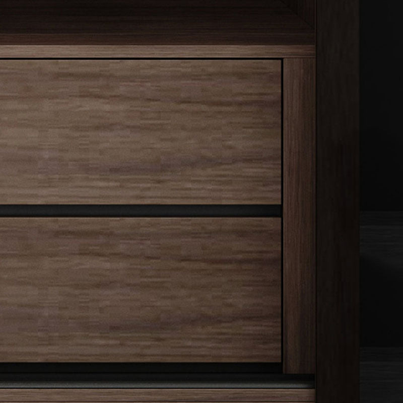 Wooden Wardrobe Armoire Traditional Style Wardrobe Cabinet for Bedroom