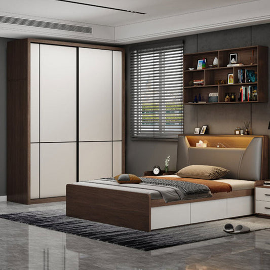 Armario de madera Armario de estilo tradicional Armario para dormitorio