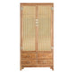 Modern Style Wood Wardrobe Cabinet Clothes Rail Wardrobe Armoire