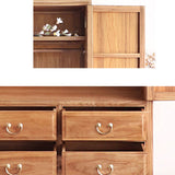 Modern Style Wood Wardrobe Cabinet Clothes Rail Wardrobe Armoire