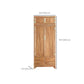 Modern Style Wood Wardrobe Cabinet Clothes Rail Wardrobe Armoire