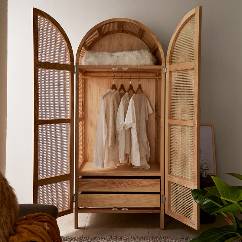 Armadio moderno armadio in stile armadio in legno solido armadio con scaffali