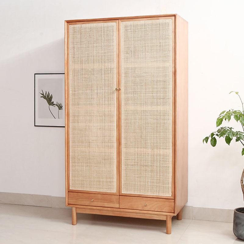 Kleiderbahngarderobe Schrank Massivholz moderne Garderobe Armoire