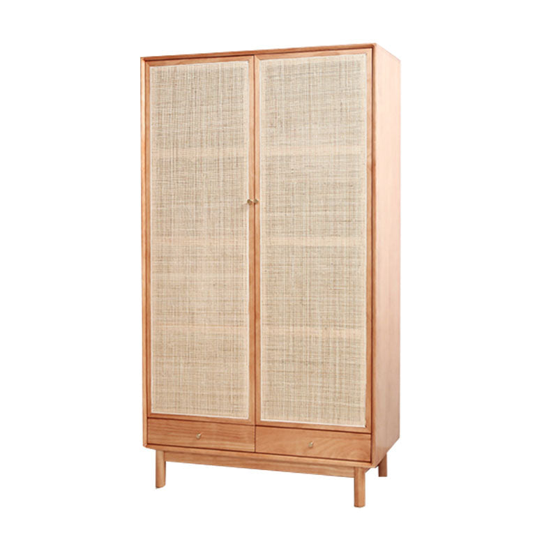Kleiderbahngarderobe Schrank Massivholz moderne Garderobe Armoire