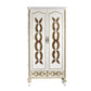 Solid Wood Wardrobe Cabinet Clothes Rail Wardrobe Armoire for Home 39"L x 20"W x 71"H White Clearhalo 'Armoires & Wardrobes' 'armoires_wardrobes' 'Bedroom Furniture' 'furn' 'furn_armoires_wardrobes' 'Furniture' 7017472