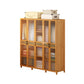 Modern Style Wardrobe Cabinet Wood Wardrobe Armoire with Shelves