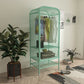 Metal Wardrobe Cabinet Modern Style Clothes Rail Wardrobe Armoire