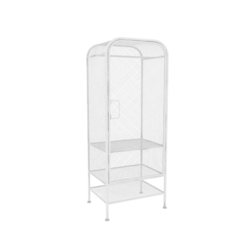 Metal Wardrobe Cabinet Modern Style Clothes Rail Wardrobe Armoire