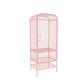 Metal Wardrobe Cabinet Modern Style Clothes Rail Wardrobe Armoire