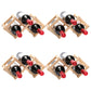 Countertop Wine Rack Solid Wood Stackable Wine Bottle Rack for Living Room