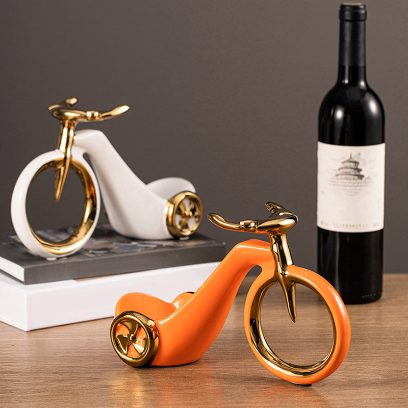 Modern Simple Tabletop Wine Rack Ceramic Wine Bottle Rack for Kitchen Clearhalo 'furn' 'furn_wine_racks' 'Furniture' 'Kitchen & Dining Furniture' 'Wine Racks' 'wine_racks' 7017651