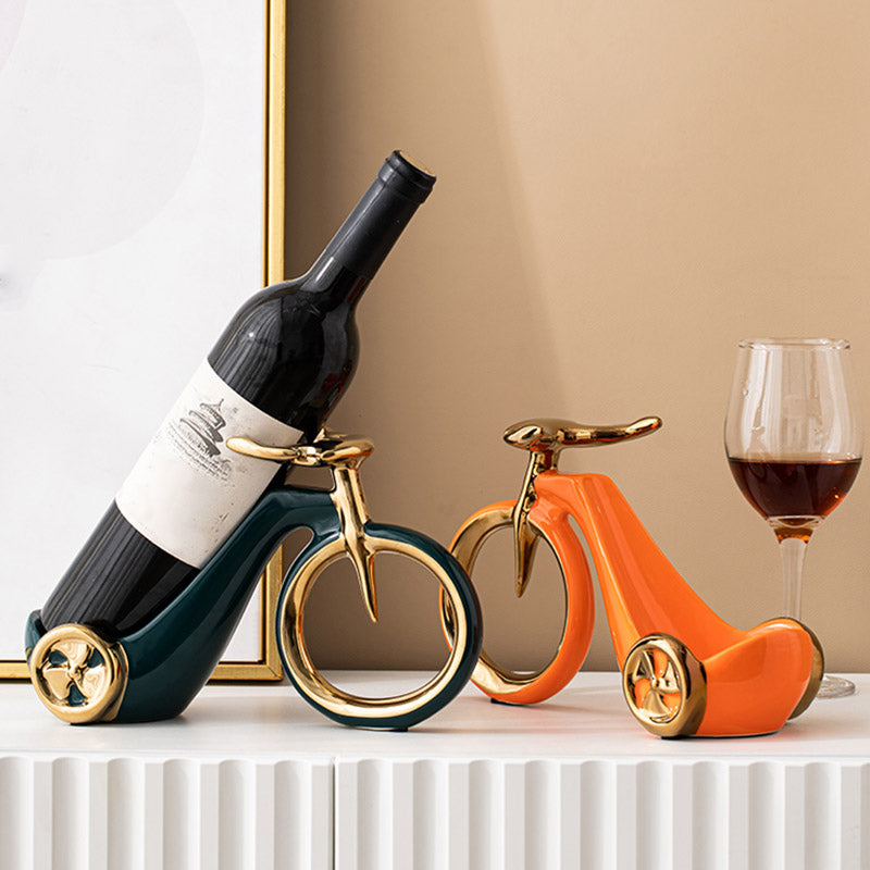 Modern Simple Tabletop Wine Rack Ceramic Wine Bottle Rack for Kitchen Clearhalo 'furn' 'furn_wine_racks' 'Furniture' 'Kitchen & Dining Furniture' 'Wine Racks' 'wine_racks' 7017654