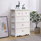 Coastal Storage Chest Solid Wood Dresser with 6/5 Drawers , 11.7 Inch W Clearhalo 'Bedroom Furniture' 'Dressers & Chests' 'dressers_chests' 'furn' 'furn_dressers_chests' 'Furniture' 7018299